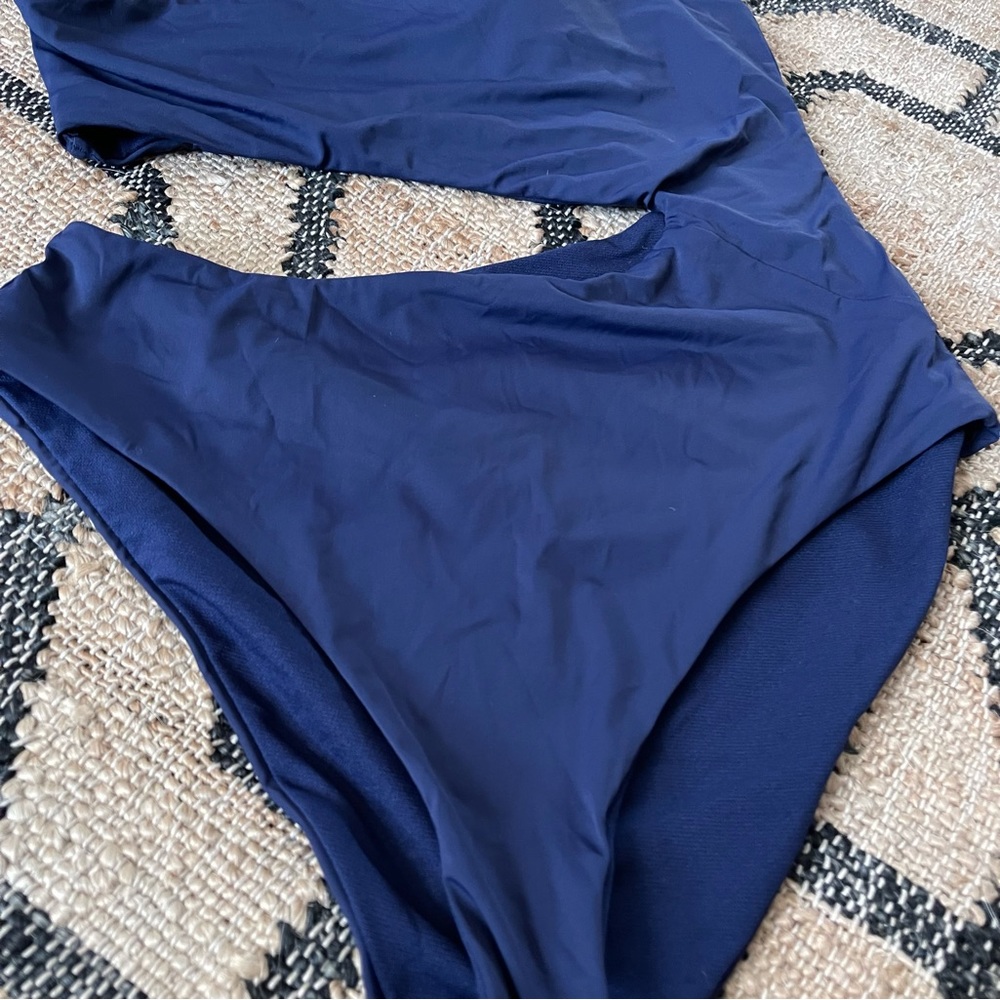 Open Side One Piece Swim - Picture 3 of 5